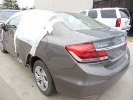 2013 HONDA CIVIC LX GRAY 4DR 1.8L AT A19940